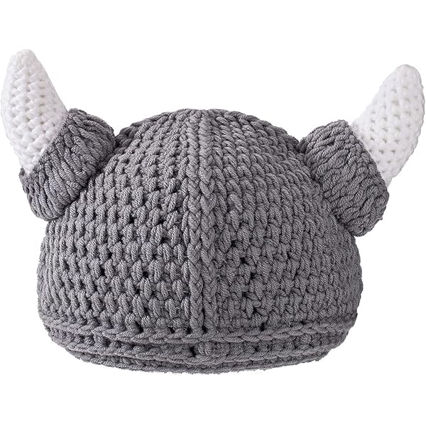 Amazon.com: Beard Head Kid Viking Beard Beanie - Horned Hat and
